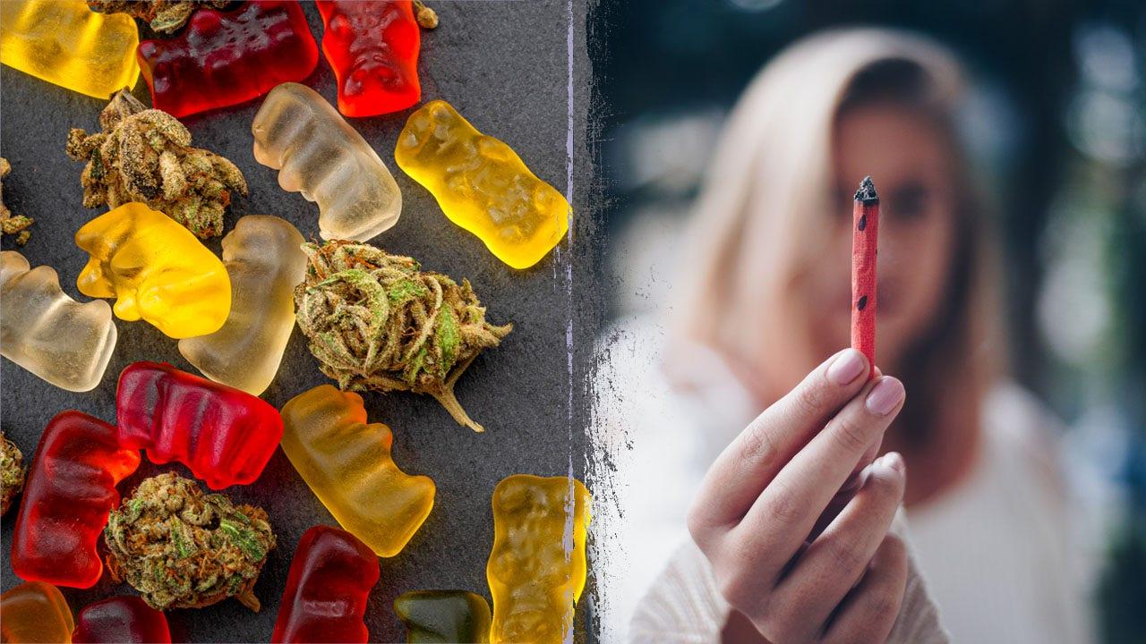Smoking marijuana and eating cannabis gummies both linked to dangerous health risk, study finds